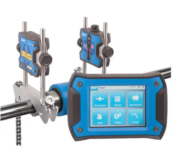 Shaft laser alignment tool